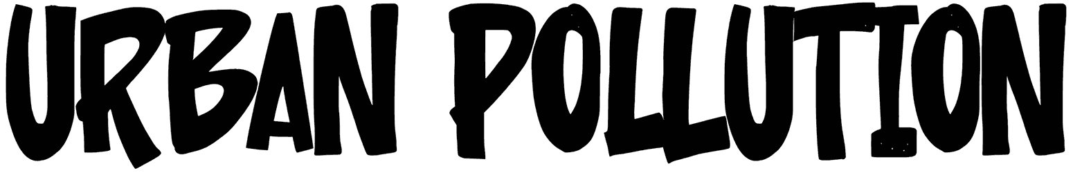 Urban Pollution Font