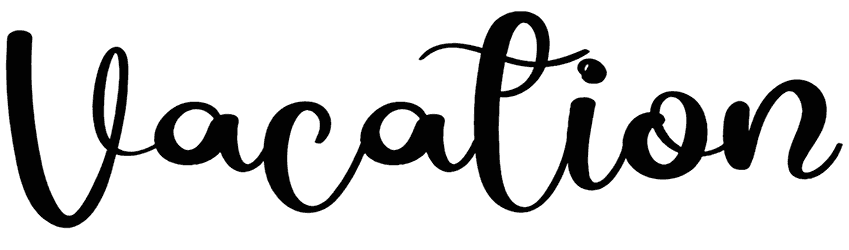 Vacation Font