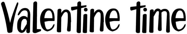Valentine Time Font