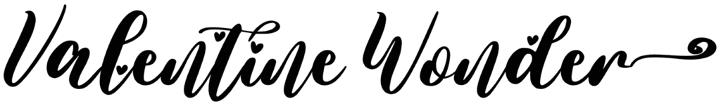 Valentine Wonder Font