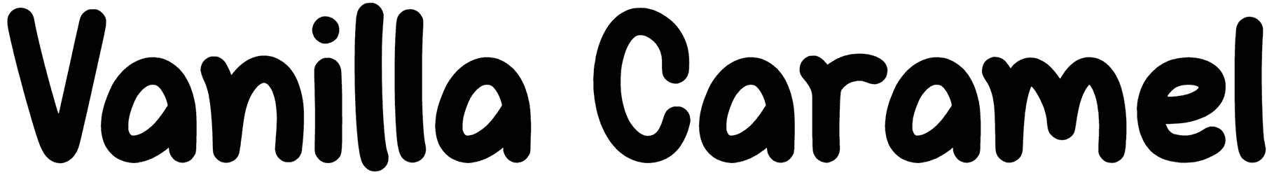 Vanilla Caramel Font