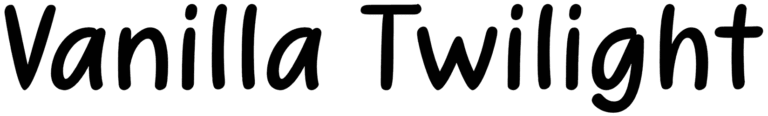 Vanilla Twilight Font