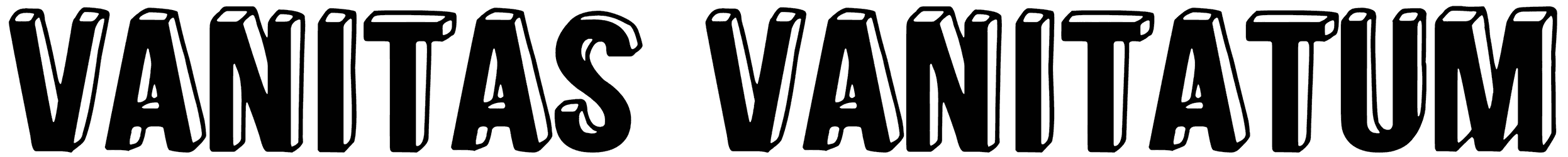 Vanitas Vanitatum Font