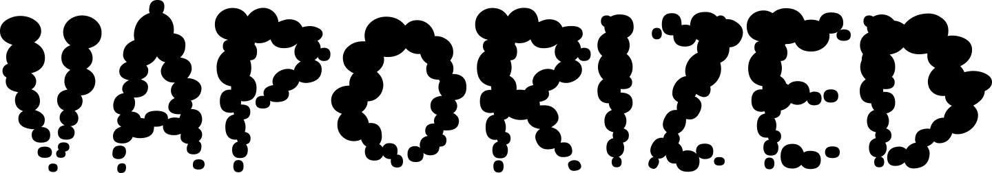 Vaporized BB Font