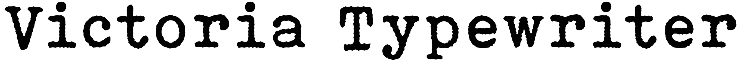 Victoria Typewriter Font