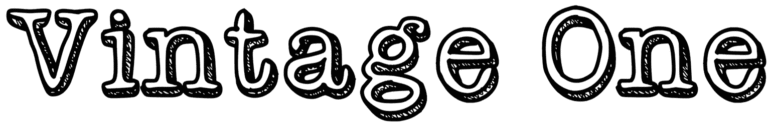Vintage One Font