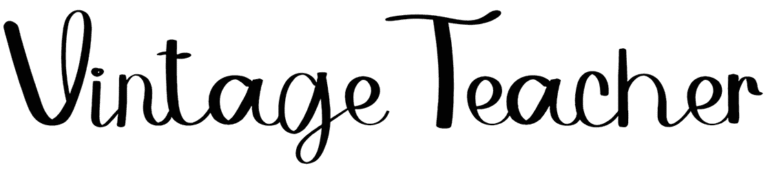 Vintage Teacher Font