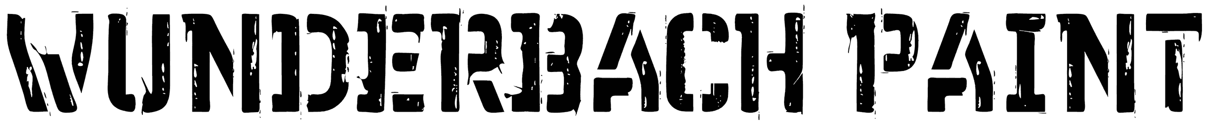 WC Wunderbach Paint Bta Font