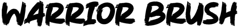 Warrior Brush Font
