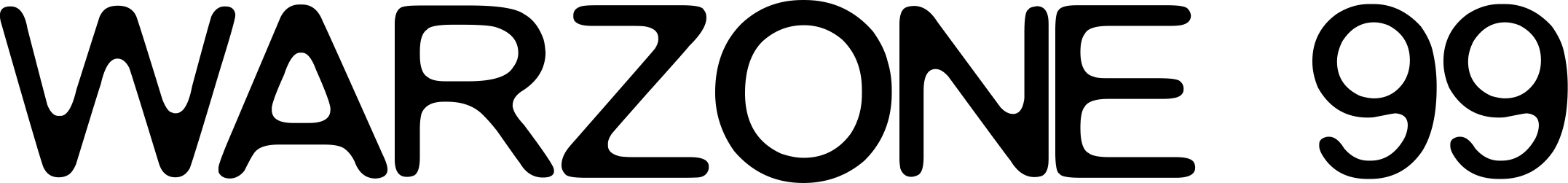 Warzone 99 Font
