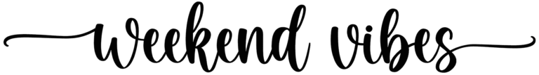 Weekend Vibes Font