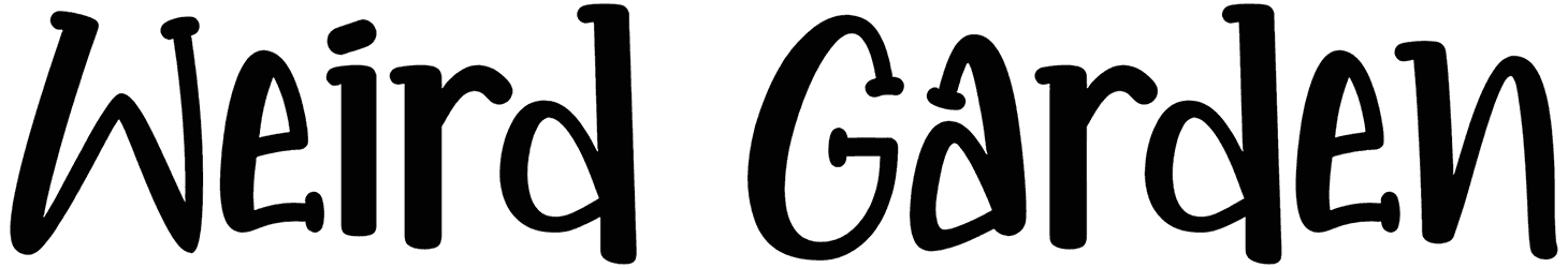 Weird Garden Font