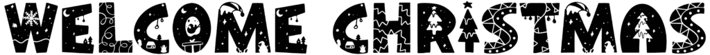 Welcome Christmas Font
