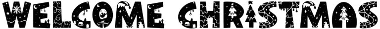 Welcome Christmas Font