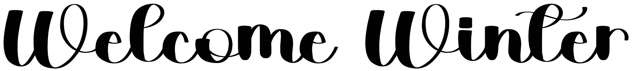 Welcome Winter Font