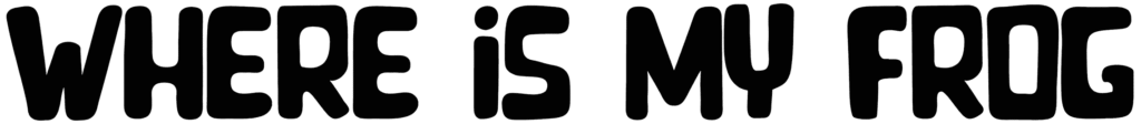 Where is my Frog Font