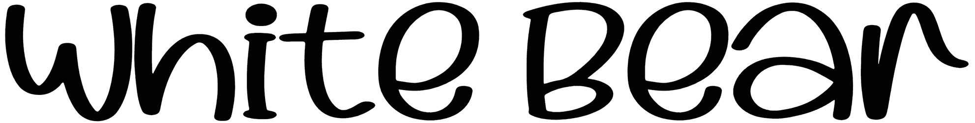 White Bear Font