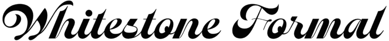 Whitestone Formal Font