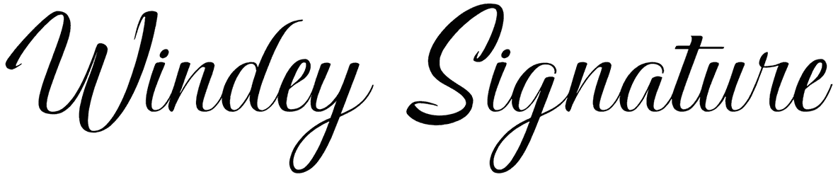 Windey Signature Font