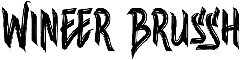 Wineer Brussh Font