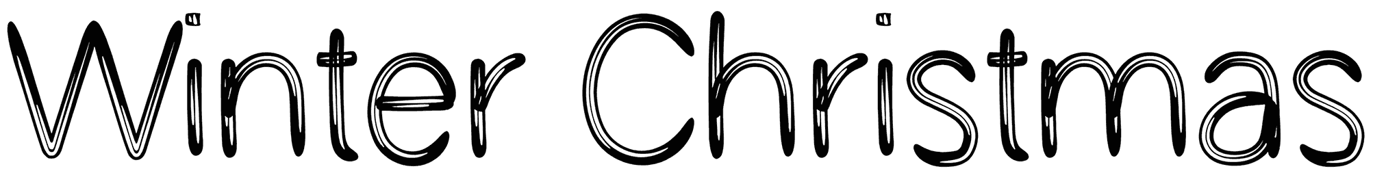 Winter Christmas Font
