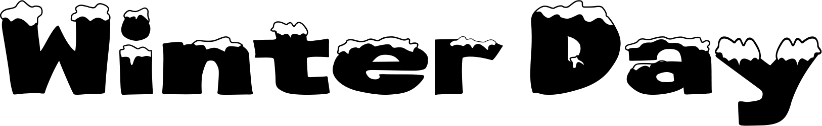 Winter Day Font