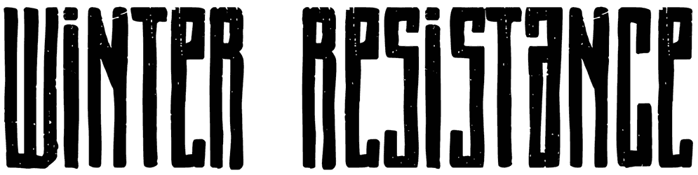 Winter Resistance Font