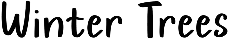 Winter Trees Font