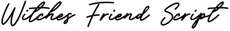 Witches Friend Script Font