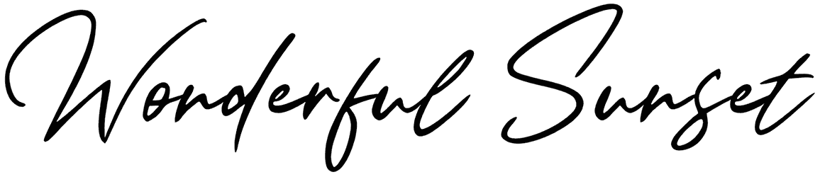 Wonderful Sunset Font