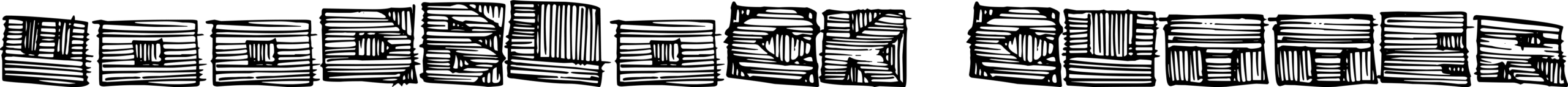 Woodblock Cutter Font