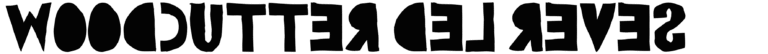 Woodcutter del reves Font