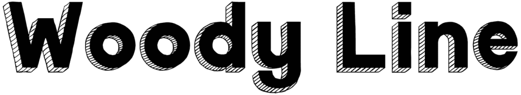 Woody Line Font
