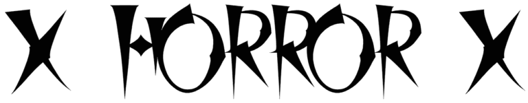 X Horror X Font