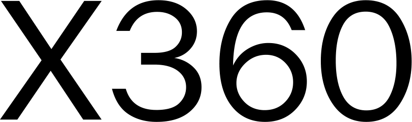 X360 Font