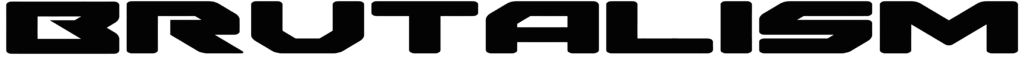 Y2K Brutalism Font