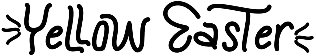 Yellow Easter Font