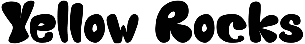 Yellow Rocks Font