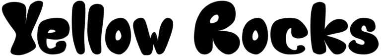 Yellow Rocks Font