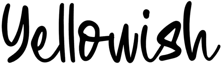 Yellowish Font