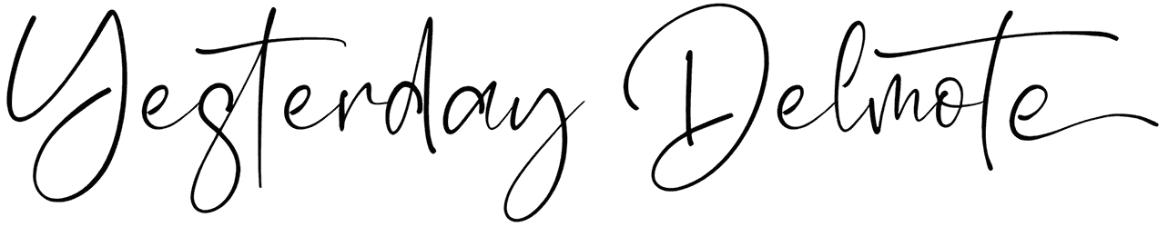 Yesterday Delmote Font