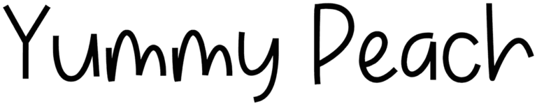 Yummy Peach Font