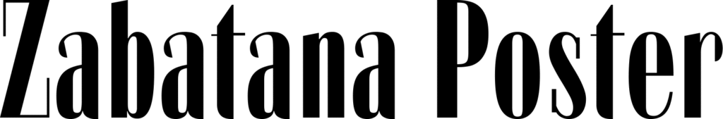 Zabatana Poster Font