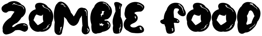 Zombie Food Font