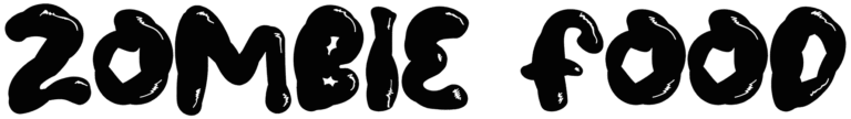 Zombie Food Font