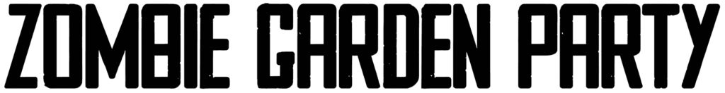 Zombie Garden Party Font