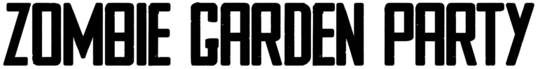 Zombie Garden Party Font