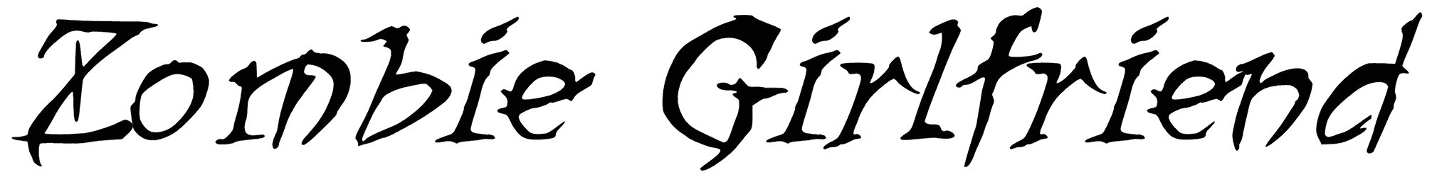 Zombie Girlfriend Font