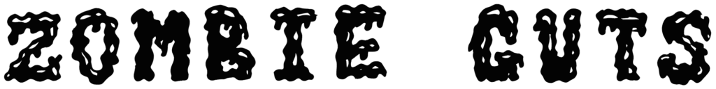 Zombie Guts Font