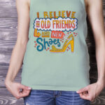 A Girl in a Tank Top Mockup with Front View
